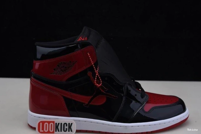 Rep TBK 1 Jordan Bred 555088-063 Patent Air High OG 0822